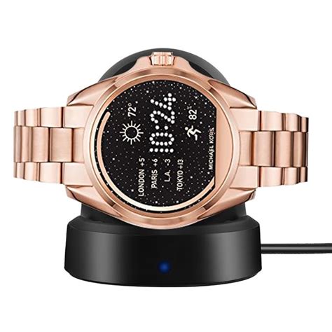 michael kors smartwatch charger compatibility|michael kors bradshaw smartwatch battery.